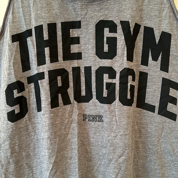 ⭐️NWT⭐️ Victoria’s Secret Pink Gym Struggle Tank Top - Picture 2 of 4